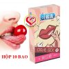 Bao cao su miệng oral sex hương cherry hộp 10 bao
