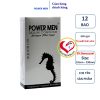 Bao cao su POWERMEN cá ngựa bạc gai kéo dài thời gian 12 bao