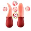 Lưỡi liếm âm đạo như thật silicone mềm mại 12 chế độ rung