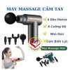 Máy massage cầm tay đấm lưng mát xa cổ vai gáy 4 đầu 6 chế độ