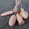 Trứng rung tình yêu hai đầu kèm lưỡi liếm cực phê pin sạc