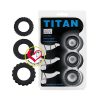 Vòng đeo dương vật TITAN chống xuất tinh sớm - Bộ 3 vòng