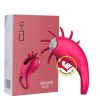 Vòng rung xoay đảo chiều liếm 2 in 1 kích thích cho nam và nữ