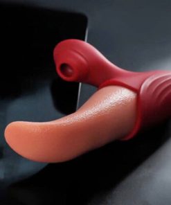 Lưỡi rung liếm âm đạo có nhánh bú mút cực phê cho nữ pin sạc