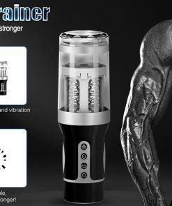 Âm đạo giả MEROURII rung thụt xoay tự động âm thanh đèn led