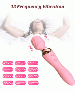 Chày rung thanh rung 2 đầu Sagan Huancai - 12 kiểu rung cực phê