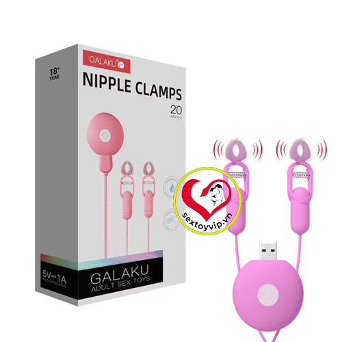 kep-nguc-galaku-nipple-clamps-1 Máy kẹp ti ngực GALAKU NIPPLE CLAMPS rung 12 chế độ